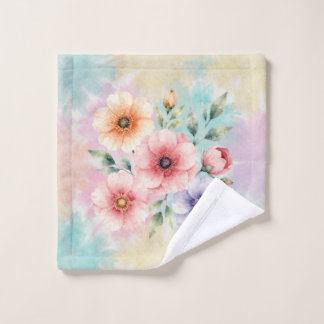 Conjunto De Toalhas É Hora de Flores Tie Dye em Floraison