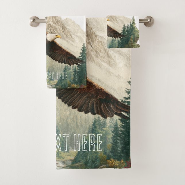 Conjunto De Toalhas Eagle  (Insitu)