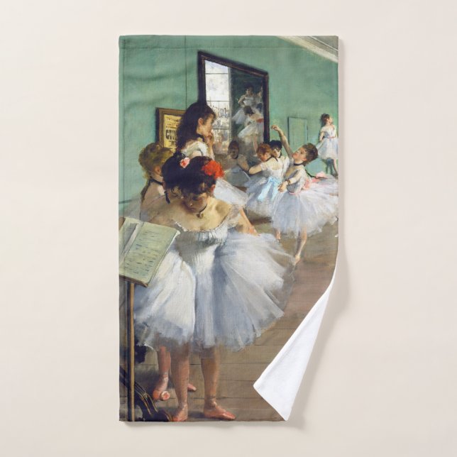 Conjunto De Toalhas Edgar Degas - A Classe da Dança (Toalha de mão)
