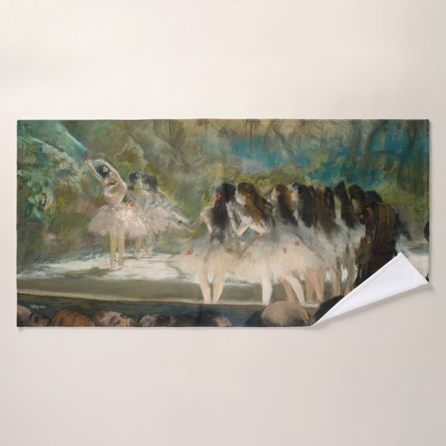 Conjunto De Toalhas Edgar Degas - Balé na Ópera de Paris (Toalha de Banho)