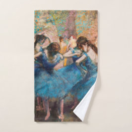 Conjunto De Toalhas Edgar Degas - Dançarinos em azul