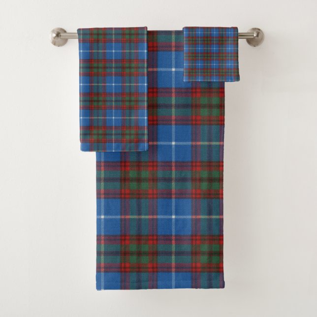 Conjunto De Toalhas Edinburgh Original Scottish Tartan (Insitu)