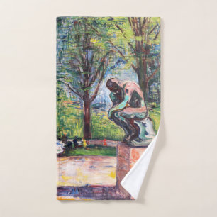 Conjunto De Toalhas Edvard Munch - O Pensador de Rodin
