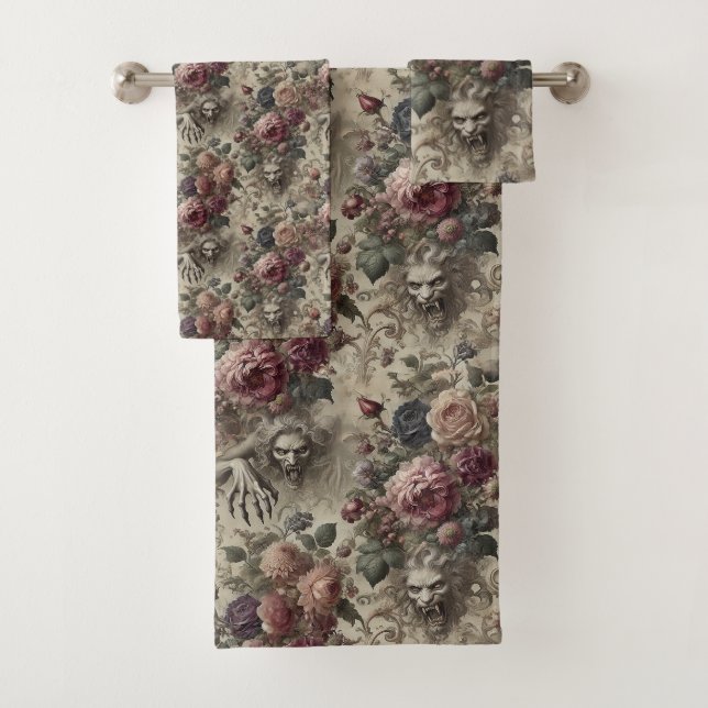 Conjunto De Toalhas Ela tem velas - Vitoriana Gótica (Insitu)