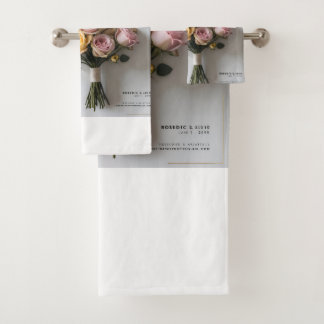 Conjunto De Toalhas Elegância Whimsical: Um Casamento Inspirado Em Ret