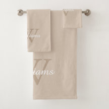 Elegant Monogram Script Name