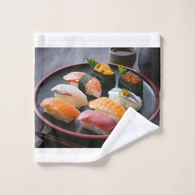 Conjunto De Toalhas Elegant Sushi Dining Towel Set – Tasteful Japan (Pano de lavar)