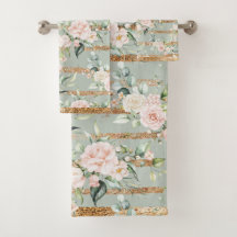 Elegante Blush Eucalyptus Sage Verde Dourado