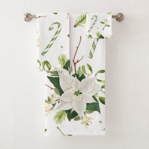 Conjunto De Toalhas Elegante floral decorativo em aquarela chamativo