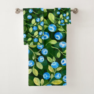 Conjunto De Toalhas Elegante floral decorativo em aquarela chamativo 