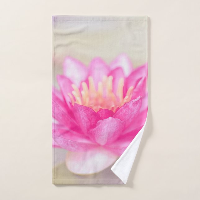 Conjunto De Toalhas Elegante Ouro,Lótus, Yoga (Toalha de mão)