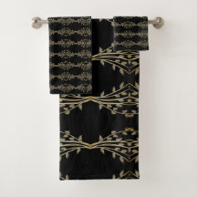 Elegante Preto E Taupe