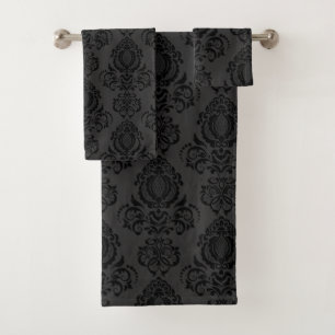 Conjunto De Toalhas Elegante, Vintage, Victorian Steampunk Damask
