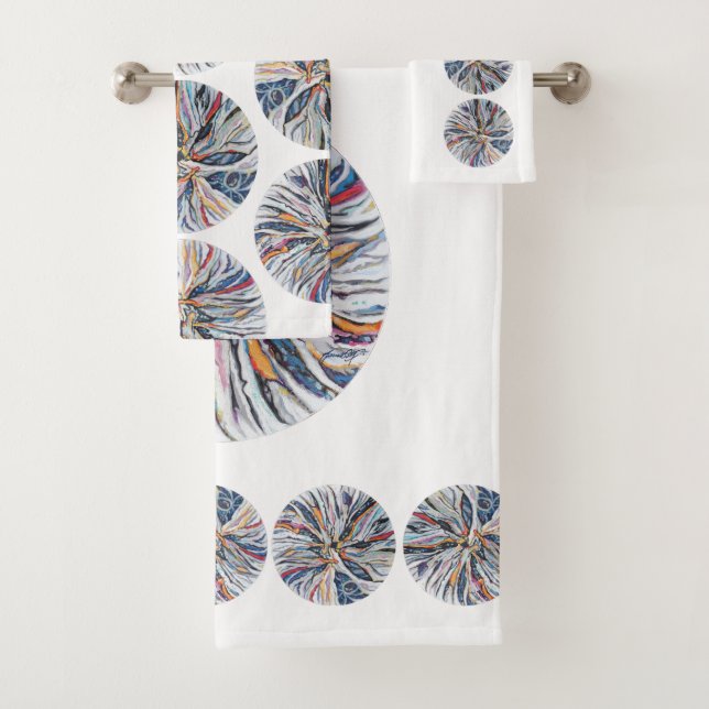 Conjunto De Toalhas EMBARK Bath Totol em branco (Insitu)