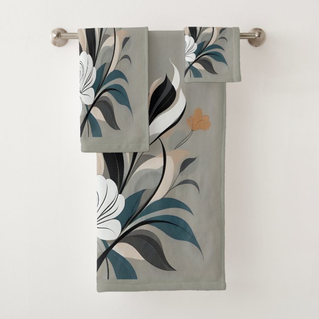 Conjunto De Toalhas Emerald Whirlwind (Insitu)