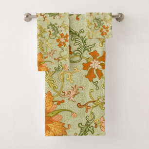 Conjunto De Toalhas Enfeite Antigo Chinês Jones Flores