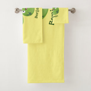 Conjunto De Toalhas Engraçado Bruxelas brota caricatura de legumes