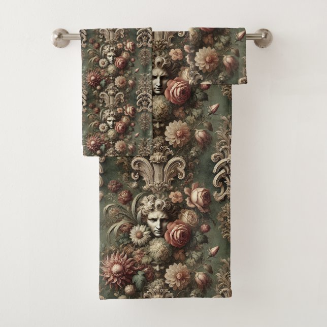 Conjunto De Toalhas Ennui Elegance - Vitoriano Gótico (Insitu)