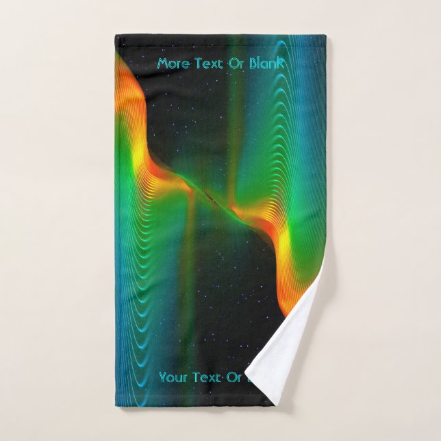 Conjunto De Toalhas Entangência Quântica (Toalha de mão)