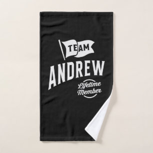 Conjunto De Toalhas Equipe Andrew Lifetime Membro