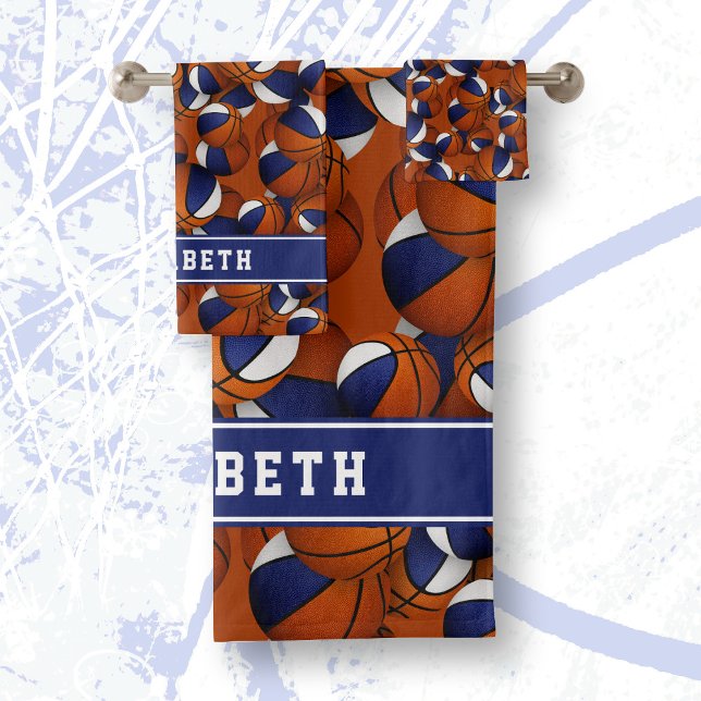Conjunto De Toalhas equipe esportiva de basquetebol (Criador carregado)