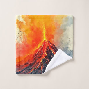 Conjunto De Toalhas Erupção Vulcânica: Poder Bruto