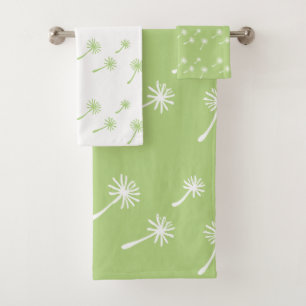 Conjunto De Toalhas Erva Daninha Happens fofa cínica dandelion Engraça