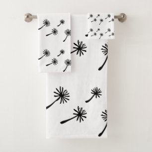 Conjunto De Toalhas Erva Daninha Happens fofa cínica dandelion Engraça