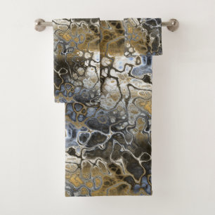 Conjunto De Toalhas Ervas daninhas e abstrato do céu
