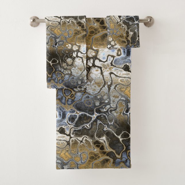 Conjunto De Toalhas Ervas daninhas e abstrato do céu (Insitu)