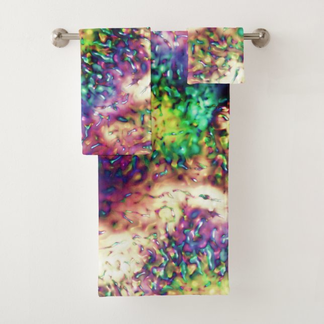 Conjunto De Toalhas Escalas coloridas ou gotas de água (Insitu)