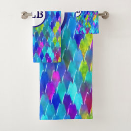 Conjunto De Toalhas Escalas de Dragões