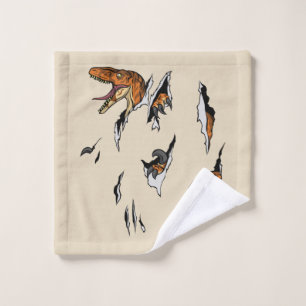 Conjunto De Toalhas Escape do Velociraptor