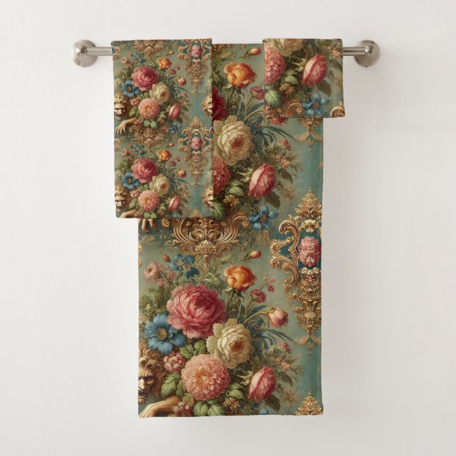 Conjunto De Toalhas Escondido no luxo - Vitoriano Gótico (Insitu)