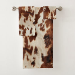 Conjunto De Toalhas Escuro-preto-branco