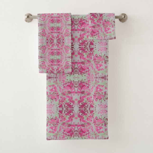 Conjunto De Toalhas Esmalte Colorido Moderno (Insitu)