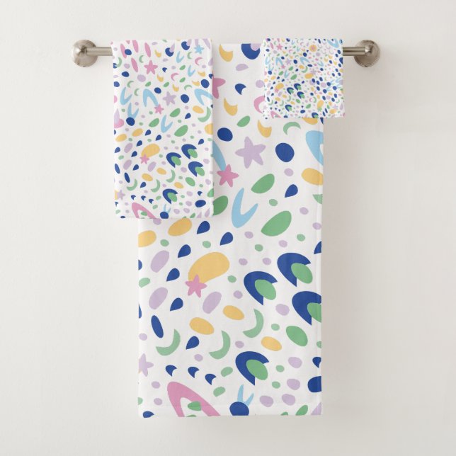 Conjunto De Toalhas Espaço submarino. (Insitu)