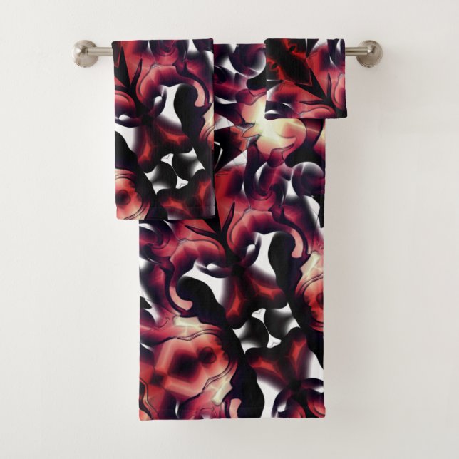 Conjunto De Toalhas Espelhamento grande, ligeiramente esculpido, a bra (Insitu)