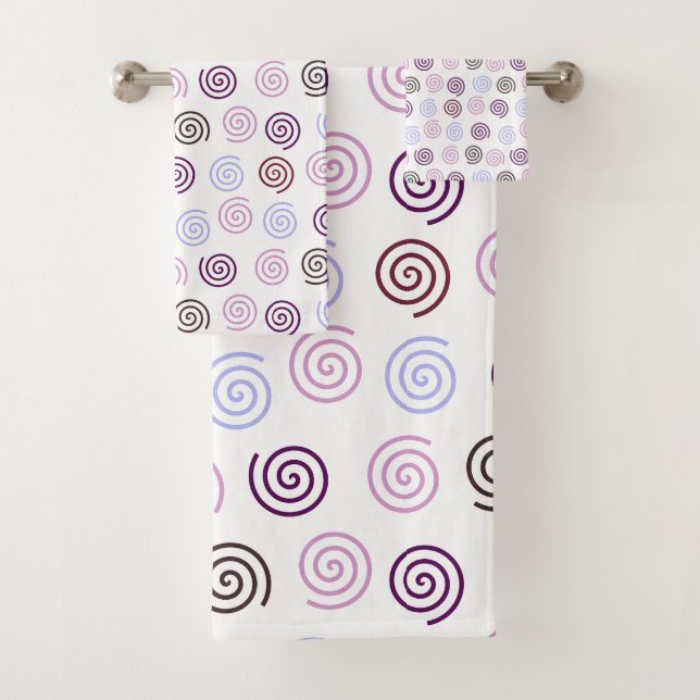Conjunto De Toalhas Espirais (Insitu)