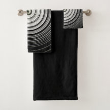 espiral preto e branco