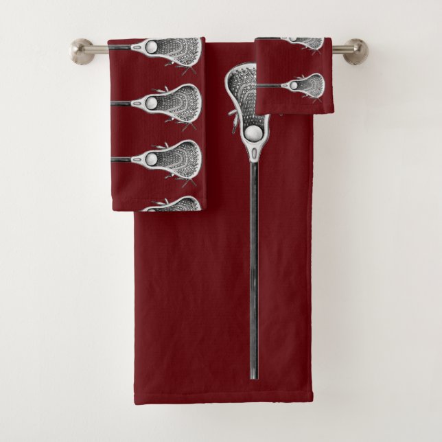Conjunto De Toalhas Esportes de Lacrosse (Insitu)