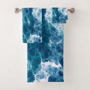 Conjunto De Toalhas Espuma marinha