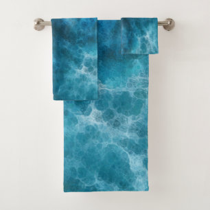 Conjunto De Toalhas Espuma marinha