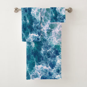 Conjunto De Toalhas Espuma marinha
