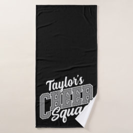 Conjunto De Toalhas Esquadrão de Cheque da Escola de Cheerleader de NO