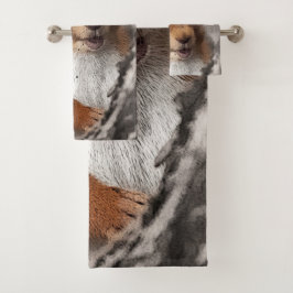 Conjunto De Toalhas Esquilo dos animais da floresta