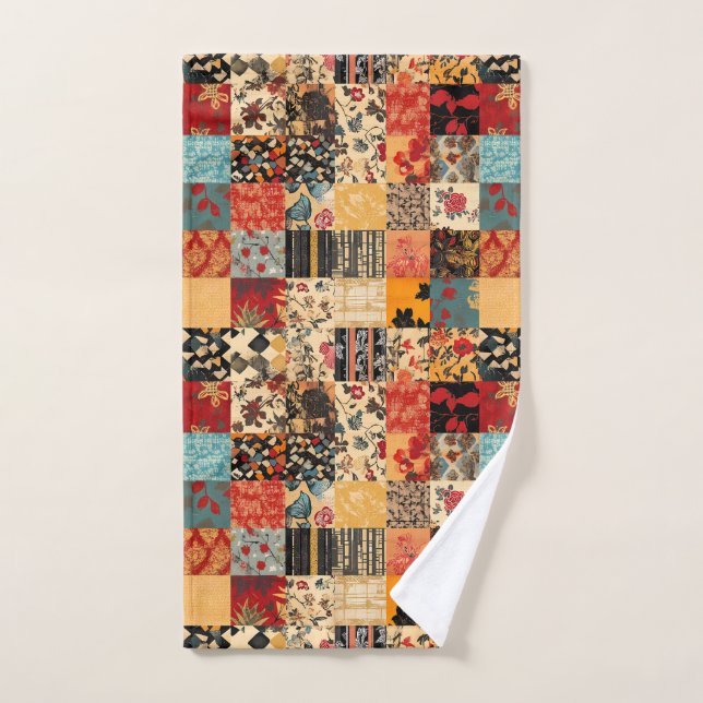 Conjunto De Toalhas Estilo de Coleta de Correções (Toalha de mão)