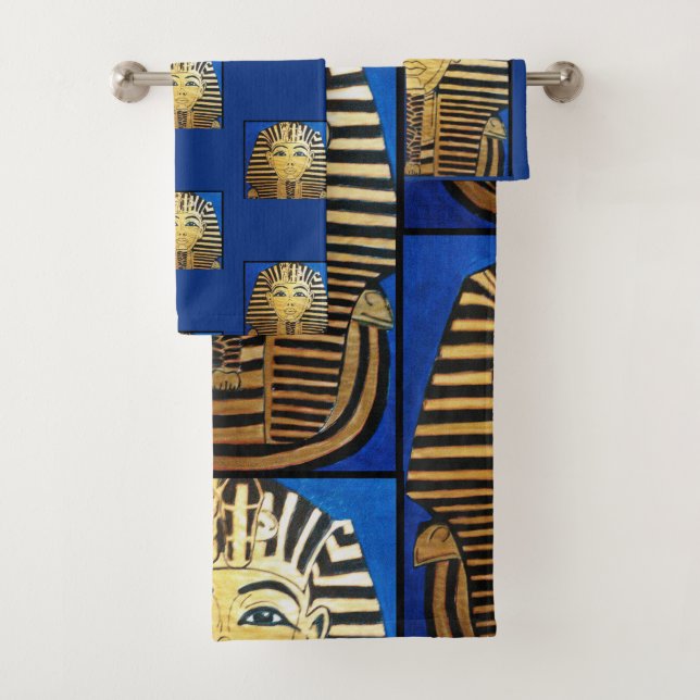 Conjunto de toalhas "Estilo Egípcio" (Insitu)