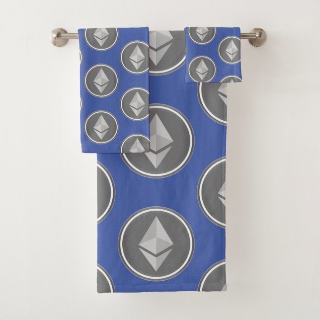 Conjunto De Toalhas estilo ethereum  (Insitu)