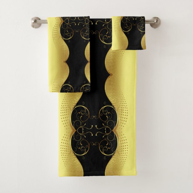 Conjunto De Toalhas Estilos Clássicos de Rolagem (Insitu)